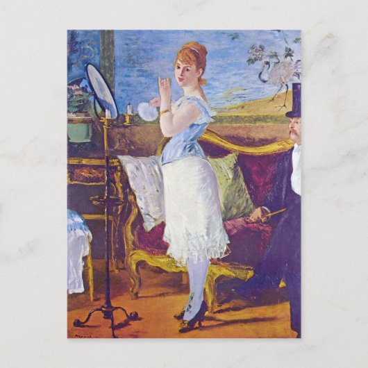 Nana door Edouard Manet Briefkaart (Voorkant)