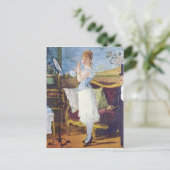 Nana door Edouard Manet Briefkaart (Staand voorkant)