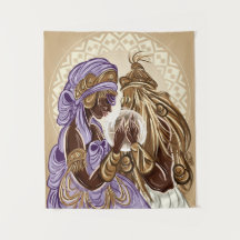 Nanã e Obaluaiê por Orádia N.C Porciúncula