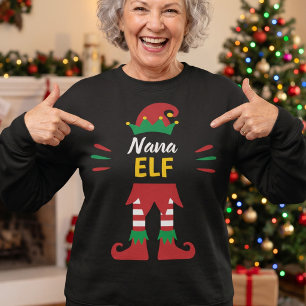 Nana Elf Bijpassende gezinskerst Trui
