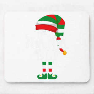 Nana Elf Family Kerstmis Matching Pajamas Group X Muismat