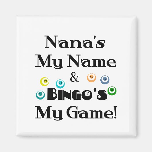 Nana en Bingo Magneet (Voorkant)