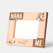 Nana en mij foto Gift Gegraveerde Lijstjes (Links)