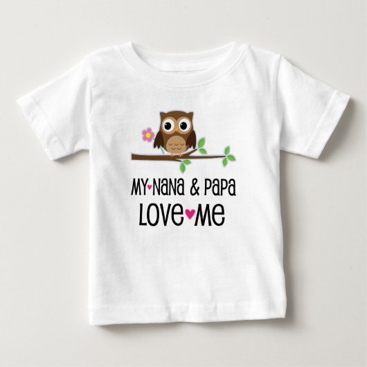 Nana en Papa Love Me Baby Owl (Voorkant)