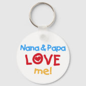 Nana en Papa Love Me Sleutelhanger (Voorkant)