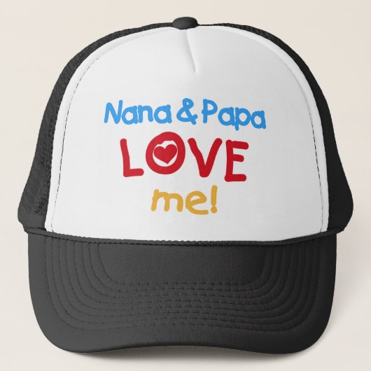 Nana en Papa Love Me Trucker Pet (Voorkant)