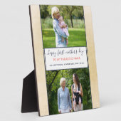 Nana First Moederdag - 2 Persoonlijke foto Fotoplaat (Zijkant)