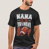 Nana Football verjaardag Jongen Familie Baller per T-shirt (Voorkant)