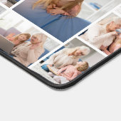 Nana Fotocollage Raster Blauw Wit Kleinkinderen Gi Bureaumat (Hoek)