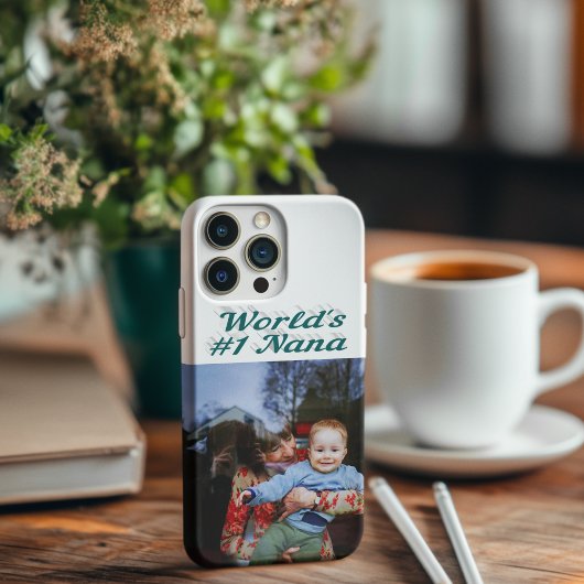 Nana fotogroene tekst iPhone case Hoesje