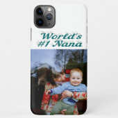 Nana fotogroene tekst iPhone case Hoesje (Achterkant)