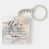 Nana | Foto's van opa's - speciaal bericht Keycha Sleutelhanger (Achterkant)