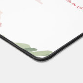 Nana Gepersonaliseerde Bloemen Desk Mat (Hoek)