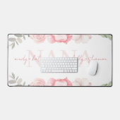 Nana Gepersonaliseerde Bloemen Desk Mat (Keyboard & Muis)
