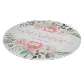 Nana Gepersonaliseerde Bloemen Snijplank (Hoek)