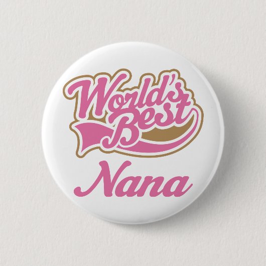 Nana Gift Ronde Button 5,7 Cm (Voorkant)