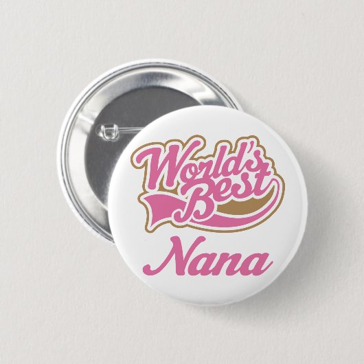 Nana Gift Ronde Button 5,7 Cm (Voorkant /achterkant)