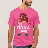 Nana Gnome Buffalo Pset Matching Family Kerstmis T-shirt (Voorkant)