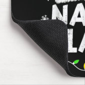 Nana Grandma Claus Christmas Lights Matching Famil Muismat (Hoek)