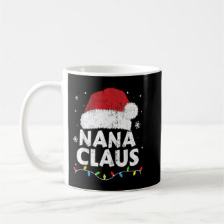 Nana grandma claus kerstlampjes overeenstemmend me koffiemok