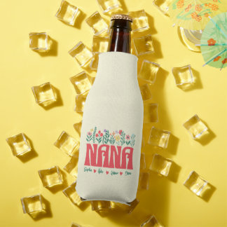 NANA GRANDMA GRANDMOTHER GRANNY - Pas het aan Flesjeskoeler