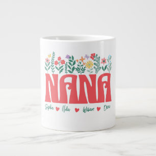NANA GRANDMA GRANDMOTHER GRANNY - Pas het aan Grote Koffiekop