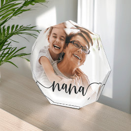 Nana | Grandma Script Overlay Fotoblokken
