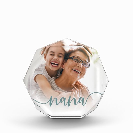Nana | Grandma Script Overlay Fotoblokken (Voorkant)