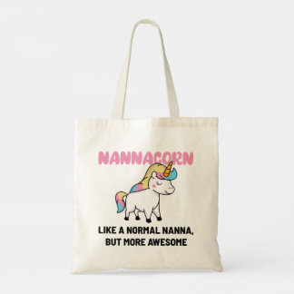 Nana Grandma Unicorn Funny Tote Bag