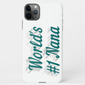 Nana green text iPhone case iPhone Hoesje (Achterkant)