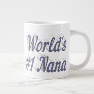 Nana grijze halve Moederdag Grote Koffiekop