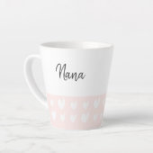 Nana Heart Champagne Pink Latte Mok (Linkerhoek)