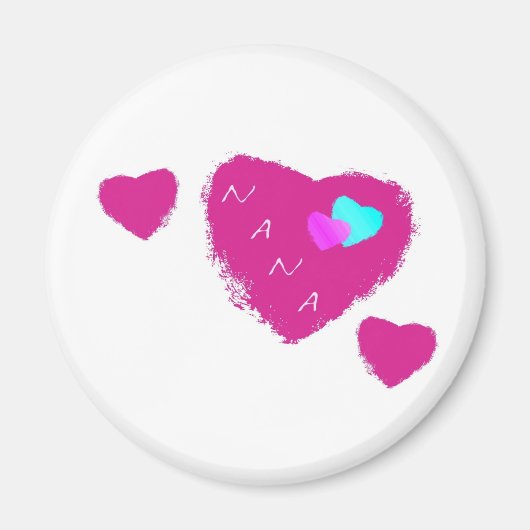 Nana Hearts Magneet (Voorkant)