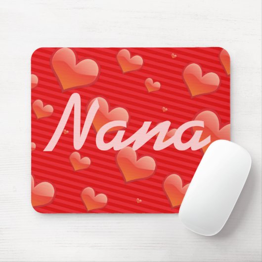 Nana Hearts Mousepad Muismat (Met muis)