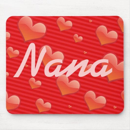 Nana Hearts Mousepad Muismat (Voorkant)