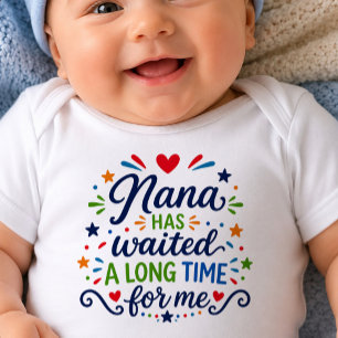 Nana Heeft Lange Tijd Gewacht Baby Bodysuit