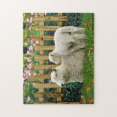 "Nana & her Lamb" Puzzle Legpuzzel (Verticaal)
