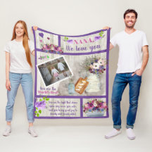 Nana I Love You Photo Floral | Tekst voor houten s