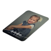 Nana Ik hou van je elegante foto Magneet (Linkerzijde)