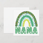 Nana Irish Grandmoeder St Patricks Day Grandma Ma (Voorkant / Achterkant)