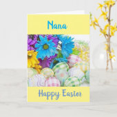 ***NANA*** JE BENT GELIEFD "PAAS" KAART (Gele Bloem)