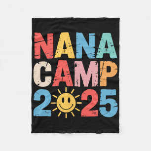Nana Kamp 2025 Gezinsvakantie Zomer Kamp Kamperen Fleece Deken