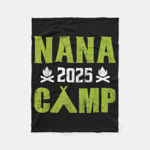 Nana Kamp 2025 Gezinsvakantie Zomer Kampeerploeg Fleece Deken
