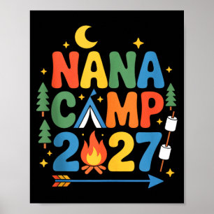 Nana-kamp 2027 familie vakantie zomer kampeer bema poster