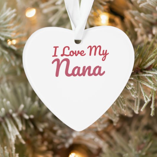 Nana Kerst Ornament (Boom)