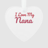 Nana Kerst Ornament (voorkant)