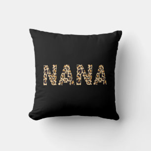 Nana Leopard voor vrouwen Oma Moederdag Christus Kussen