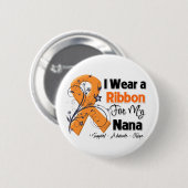 Nana - Leukemia Ribbon Ronde Button 5,7 Cm (Voorkant /achterkant)