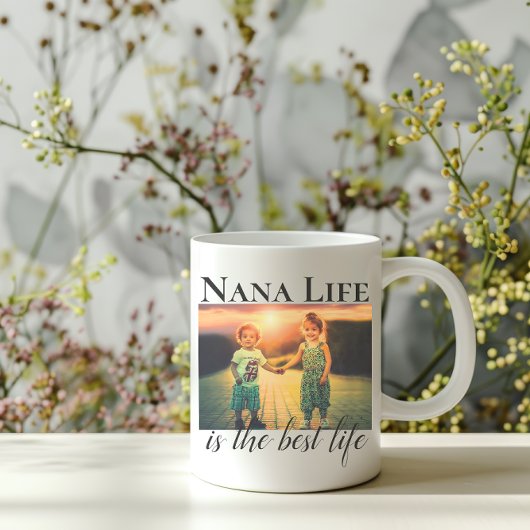 Nana Life Best Life Custom Photo Koffiemok