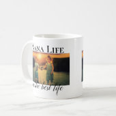 Nana Life Best Life Custom Photo Koffiemok (Voorkant links)